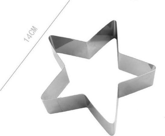 Set-2-Pezzi-Stampo-Forme-Per-Dolci-Torte-Biscotti-Stampi-Forma-Stella-14cm-98941