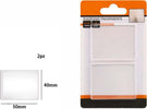 Set 2 Pezzi Strisce Gommini Biadesivo Trasparente Protezione Casa 40x50mm 66103 Casa, arredamento e bricolage > Bricolage e fai da te > Minuteria Trade Shop italia - Napoli, Commerciovirtuoso.it