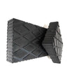 Set 2 Pezzi Tamponi In Gomma Per Ponti Sollevatori Tampone 16 X 12 X 5 Cm