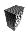 Set 2 Pezzi Tamponi In Gomma Per Ponti Sollevatori Tampone 16 X 12 X 8 Cm