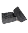 Set 2 Pezzi Tamponi In Gomma Per Ponti Sollevatori Tampone 16 X 12 X 8 Cm