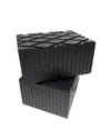 Set 2 Pezzi Tamponi In Gomma Per Ponti Sollevatori Tampone 16 X 12 X 8 Cm