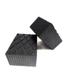 Set 2 Pezzi Tamponi In Gomma Per Ponti Sollevatori Tampone 16 X 12 X 8 Cm