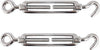 Set-2-Pezzi-Tenditore-A-Vite-Con-Gancio-Ed-Occhiello-Acciaio-6mm