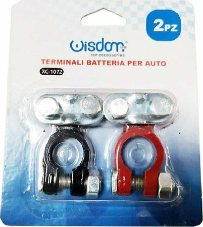 Set 2 Pezzi Terminali Terminale Batteria Per Auto Morsetti Con Bullone Xc-1072 Auto e Moto > Auto > Accessori Auto Trade Shop italia - Napoli, Commerciovirtuoso.it