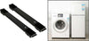 Set 2 Piastre Basi Staffe Supporto Con Ruote Per Spostare Frigorifero Lavatrice Soluzioni salvaspazio Trade Shop italia - Napoli, Commerciovirtuoso.it