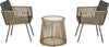 Set-2-Poltroncine-con-Tavolino-da-Esterno-in-Rattan-PE-Stile-Boho,-Cachi-e-Grigio-863-066