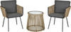 Set-2-Poltroncine-con-Tavolino-da-Esterno-in-Rattan-PE-Stile-Boho,-Cachi-e-Grigio-863-066