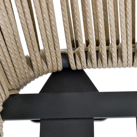 Set-2-Poltroncine-con-Tavolino-da-Esterno-in-Rattan-PE-Stile-Boho,-Cachi-e-Grigio-863-066