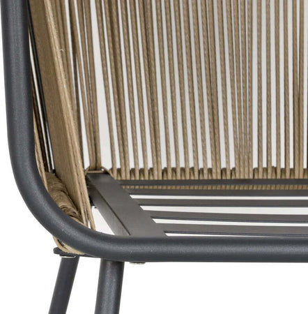 Set-2-Poltroncine-con-Tavolino-da-Esterno-in-Rattan-PE-Stile-Boho,-Cachi-e-Grigio-863-066