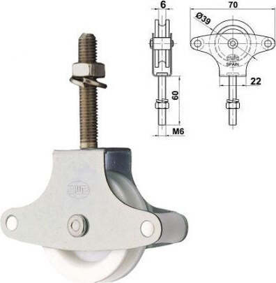 Set 2 Pulegge Puleggia Per Filo Stendibiancheria Stendino Panni Carrucola Casa, arredamento e bricolage > Bricolage e fai da te > Minuteria Trade Shop italia - Napoli, Commerciovirtuoso.it
