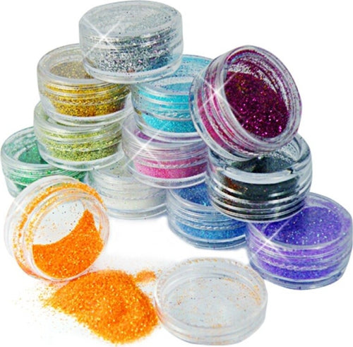SET 2 PZ. BARATTOLI GLITTER POLVERE SOTTILE NAIL ART STRASS BRILLANTINI UNGHIE Bellezza/Manicure e pedicure/Decorazioni per unghie/Attrezzatura per Nail Art/Glitter Trade Shop italia - Napoli, Commerciovirtuoso.it