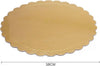 Set 2 Pz Base Per Torta Rotonda Piatto Sottotorta Dorato 38cm Con Bordino 58023 Casa e cucina/Teglie da forno e accessori per pasticceria/Accessori e utensili per pasticceria/Scatole per torta Trade Shop italia - Napoli, Commerciovirtuoso.it