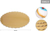 Set-2-Pz-Base-Per-Torta-Rotonda-Piatto-Sottotorta-Dorato-38cm-Con-Bordino-58023