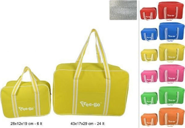 Set 2 Pz Borse Termiche 24 Lt + 6 Lt Borsa Frigo Colorata Mare Campeggio Picnic Sport e Tempo Libero > Tempo Libero > Borse Termiche Trade Shop italia - Napoli, Commerciovirtuoso.it