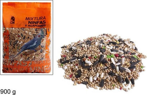 SET 2 PZ. BUSTA DA 900 GR. CIASCUNO MANGIME CIBO MISTO CEREALI SEMI PER UCCELLI NINFA AGAPORNIS VOLATILI  Trade Shop italia - Napoli, Commerciovirtuoso.it