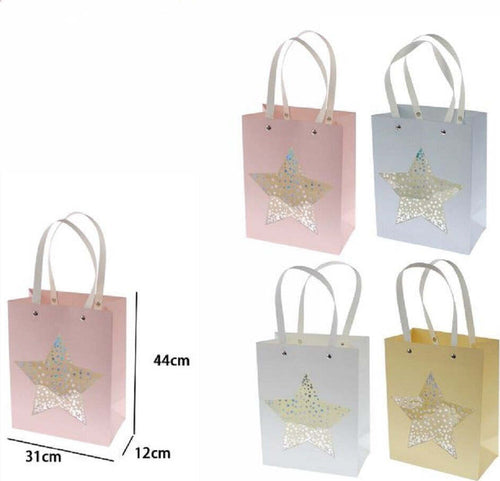 Set 2 Pz Buste Borsa Da Regalo Con Stella 44 X 31 X 12cm 69940 Varie Colorazioni Casa, arredamento e bricolage > Prodotti per Feste Trade Shop italia - Napoli, Commerciovirtuoso.it
