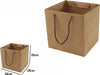 Set 2 Pz. Buste Busta Borsa Da Regalo Marone 28x28x26 Cm Manici In Corda 69251 Casa, arredamento e bricolage > Prodotti per Feste Trade Shop italia - Napoli, Commerciovirtuoso.it