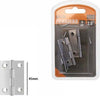 Set 2 Pz Cerniere Per Porte Mobili Armadi Sportelli Ante 45 Mm Silver Viti 69032 Fai da te/Ferramenta/Minuteria per mobili/Cardini Trade Shop italia - Napoli, Commerciovirtuoso.it