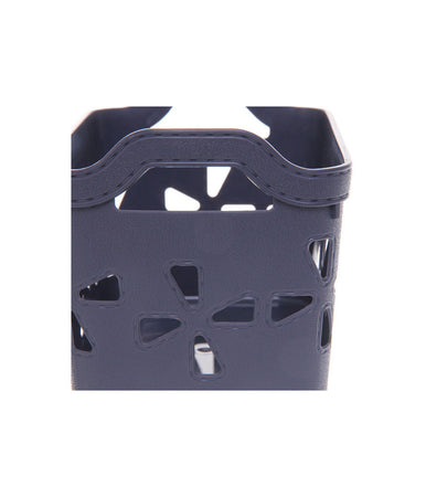 Set 2 Pz Cesto Portaoggetti Cestino Porta Tutto Con Maniglie 18,5x12x12 Cm 10723