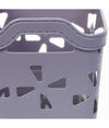 Set 2 Pz Cesto Portaoggetti Cestino Porta Tutto Con Maniglie 18,5x12x12 Cm 10723