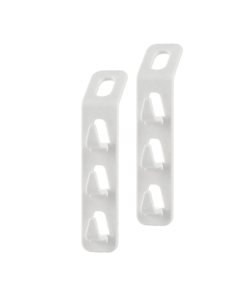 Set 2 Pz Connettori Appendiabiti Salvaspazio Per Armadio Grucce A 3 Ganci 87356
