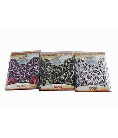 Set 2 Pz Cuffia Doccia Bagno Elastico Fantasia Animalier Protegge Capelli 10041