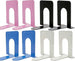 Set 2 Pz Fermalibri In Metallo Antiscivolo Organizer Da Scrivania Supporto Libri Casa e cucina/Decorazioni per interni/Decorazioni cameretta ragazzi/Fermalibri Trade Shop italia - Napoli, Commerciovirtuoso.it