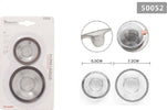 Set 2 Pz Filtro Filtri Per Lavello Ø 7.2/5,5cm Per Cucina Bagno In Acciaio 50052 Fai da te/Attrezzature per cucine e bagni/Impianti per la cucina/Accessori per lavelli Trade Shop italia - Napoli, Commerciovirtuoso.it