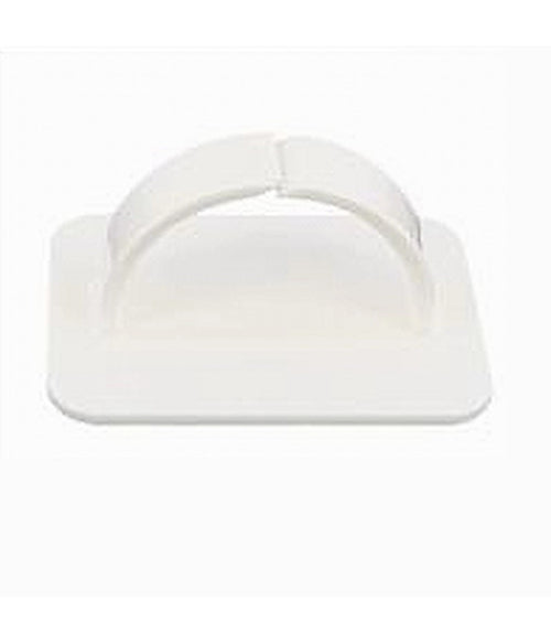 Set 2 Pz Gancio Adesivo Multiuso Asta Oggetti Da Parete Bagno Casa Bianco 87357