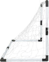 Set-2-Pz-Mini-Porte-Da-Calcio-91,5x61x48cm-Con-Palla-Pompa-8-Picchetti-Fissaggio