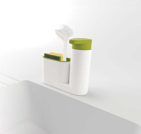 SET 2 PZ ORGANIZER PER LAVELLO DISPENSER DI SAPONE LIQUIDO + CONTENITORE SPUGNE  Trade Shop italia - Napoli, Commerciovirtuoso.it