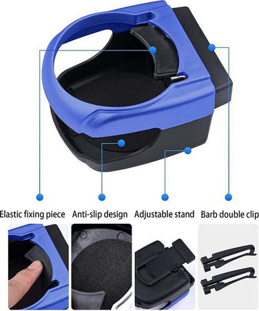 Set 2 Pz Portabottiglie Universale Bevande Ganci Bocchette Aria Per Auto Camion Casa e cucina/Organizzazione interni/Contenitori e barattoli da cucina/Portaoggetti e supporti/Porta bottiglie e armadietti da vino/Mobili portabottiglie Trade Shop italia - Napoli, Commerciovirtuoso.it