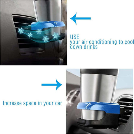 Set 2 Pz Portabottiglie Universale Bevande Ganci Bocchette Aria Per Auto Camion Casa e cucina/Organizzazione interni/Contenitori e barattoli da cucina/Portaoggetti e supporti/Porta bottiglie e armadietti da vino/Mobili portabottiglie Trade Shop italia - Napoli, Commerciovirtuoso.it