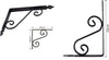 Set 2 Pz Reggimensola Supporto Staffa Angoliere Fantasia 240x190 Mm Nera 91278 Fai da te/Ferramenta/Staffe e supporti per mensole Trade Shop italia - Napoli, Commerciovirtuoso.it