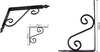 Set-2-Pz-Reggimensola-Supporto-Staffa-Angoliere-Fantasia-240x190-Mm-Nera-91278
