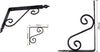 Set 2 Pz Reggimensola Supporto Staffa Angoliere Fantasia 290x240cm Nera 91279 Fai da te/Ferramenta/Staffe e supporti per mensole Trade Shop italia - Napoli, Commerciovirtuoso.it