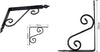 Set-2-Pz-Reggimensola-Supporto-Staffa-Angoliere-Fantasia-290x240cm-Nera-91279