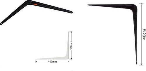 Set 2 Pz Reggimensola Supporto Staffa Triangolo Mensola Metallo 40 Cm Nero 91275 Fai da te/Ferramenta/Staffe e supporti per mensole Trade Shop italia - Napoli, Commerciovirtuoso.it