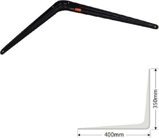 Set 2 Pz Reggimensola Supporto Staffa Triangolo Mensola Metallo 40 Cm Nero 91275 Fai da te/Ferramenta/Staffe e supporti per mensole Trade Shop italia - Napoli, Commerciovirtuoso.it