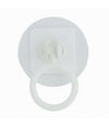 Set 2 Pz Sollevatore Per Coperchio Wc Copriwater Adesivo Ad Anello Bianco 87628