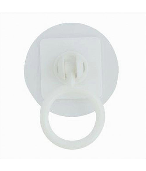 Set 2 Pz Sollevatore Per Coperchio Wc Copriwater Adesivo Ad Anello Bianco 87628