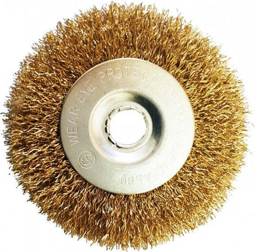 SET 2 PZ. SPAZZOLE IN ACCIAIO 4'' PUNTE PER TRAPANO DA SMERIGLIATURA SPAZZOLE CIRCOLARE FILO OTTONATO Fai da te/Utensili elettrici e a mano/Utensili a mano/Spazzole metalliche Trade Shop italia - Napoli, Commerciovirtuoso.it