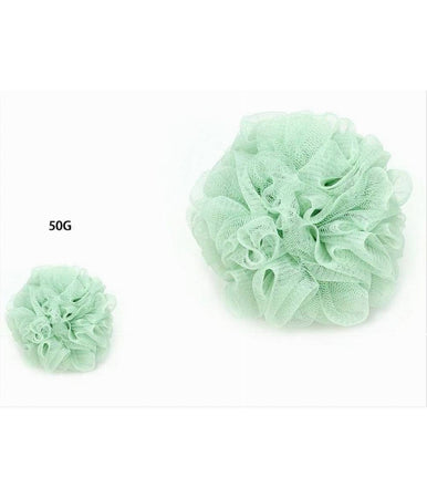 Set 2 Pz Spugna Rete Spugnetta Doccia Bagno Esfoliazione Pelle Corpo Verde 79578
