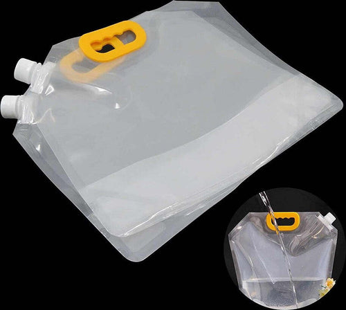Set 2 Pz Taniche Pieghevoli Portatili Acqua Potabile 5l Borsa Contenitori Viaggi Casa e cucina/Stoviglie/Bicchieri e cristalli/Brocche carraffe e decanter/Brocche e caraffe Trade Shop italia - Napoli, Commerciovirtuoso.it