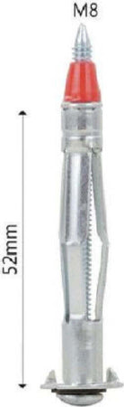 Set 2 Pz Tasselli Metallo Espandibile Viti Ad Espansione Con Punta 8x52 Mm 92862 Fai da te/Ferramenta/Chiodi viti ed elementi di fissaggio/Tasselli/Tasselli a espansione Trade Shop italia - Napoli, Commerciovirtuoso.it