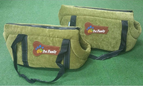 SET 2 PZ. VERDE BORSE TRAVEL VELLUTINO TRASPORTINO CANE GATTO CRESCITA S M 38X22X22 - 44X27X26 PET FAMILY Prodotti per animali domestici/Cani/Trasportini e accessori da viaggio/Borse Trade Shop italia - Napoli, Commerciovirtuoso.it