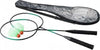 Set-2-Racchette-+-2-Palline-Volano-Badminton-Sport-Tennis-Gioco-Con-Custodia