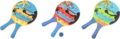 Set 2 racchettoni in legno con pallina, racchette da spiaggia e mare Giochi e giocattoli/Sport e giochi all'aperto/Sabbiere e giocattoli da spiaggia/Giocattoli per sabbia e spiaggia La Zappa - Altamura, Commerciovirtuoso.it