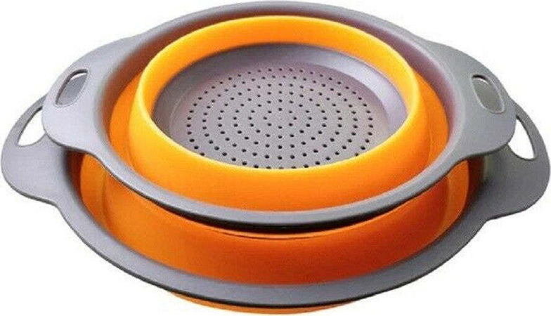 Set 2 Scolapasta Cestello In Silicone Pieghevole Ripiegabile Multiuso 17 E 22 Cm Casa e cucina/Utensili da cucina/Scolapasta Trade Shop italia - Napoli, Commerciovirtuoso.it
